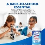 Lysol Disinfecting Wipes, Multi-Surface Cleaner, Crisp Linen, 80 ct. - Image 10