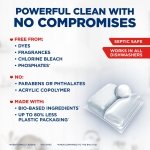 Finish Free & Clear Dishwasher Pods, Dye & Fragrance Free Detergent, 84 ct. - Image 2