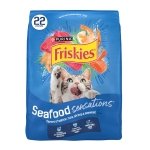 Friskies Purina Seafood Sensations Dry Cat Food, 22 lb Bag