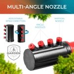 Joeys Garden Rotating Lawn Sprinkler for Yard & Kids, 360° Coverage, Red - Image 4