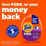 Tide PODS laundry detergent pacs, 3-in-1 Stain Remover, Odor Fighter, Color Protector, 112 Count, HE compatible, Spring Meadow Scent - Image 11