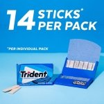 Trident Original Sugar Free Gum, 12 Packs of 14 Pieces (168 Total Pieces) - Image 3