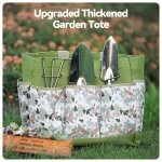 Grenebo Heavy Duty Gardening Tools with Handbag, Gardening Gifts for Women - Image 2