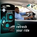 Febreze Car Air Freshener, Odor-Fighting Automotive Vent Clip, Scented Car Accessories, Long Lasting for Strong Odors, Unstopables Fresh Scent, .07 fl oz, 4 Count - Image 7