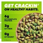 Wonderful Pistachios No Shells, Roasted & Salted Nuts, 24 Ounce Bag - Image 4