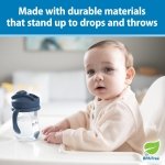 Dr. Brown's Milestones Baby's First Straw Cup, Blue, 1-Pack - Image 4