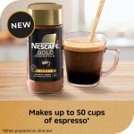 NESCAFÉ Gold Espresso Blonde Instant Coffee, 3.5 oz Jar - Image 2