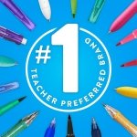 Paper Mate Flair Felt Tip Pens, Medium Point (0.7mm), 12 Count - For Arts & Crafts, Note-Taking, Journaling, School Supplies for Teachers & Students - Image 7