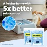 PetSafe ScoopFree Premium Crystal Litter, Fresh Scent, 4.3 Lb Bag, 2 Pack - Image 2