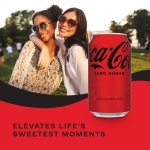 Coca-Cola Zero Sugar Soda Soft Drink Fridge Pack Cans, 12 fl oz, 12 Pack - Image 6