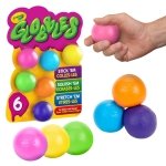 Crayola Globbles Fidget Toy (6ct), Sticky Stress Ball for Adults & Kids, Squishy Balls, Calming Sensory Gifts for Stress Relief