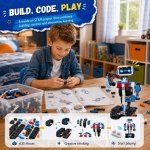 okk Robot Building Kit for Kids Ages 6-12, Remote Control STEM Coding Toy - Image 4