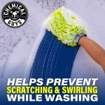 Chemical Guys, Chenille Microfiber Wash Mitt for Cars, Scratch-Free, 2 Pack - Image 6