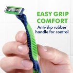 Gillette Sensor3 Sensitive Men's Disposable Razor, 4 Razors - Image 7