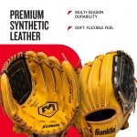 Franklin Sports Field Master Series Baseball Gloves, Right Handed Thrower, 10.5" - Image 3