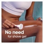Gillette Venus ComfortGlide White Tea Women's Razor 1 Handle + 4 Blade Refills - Image 6