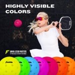 Franklin Sports Pickleball-x Performance 40 Outdoor Balls-Pink - Image 4
