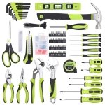 FASTPRO 220-Piece Home Tool Set, Household Repairing Tool Kit, Green - Image 3