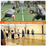 Portable Pickleball Net for Driveway, 22FT NET, Pickle balls, Carry Bag - Image 7
