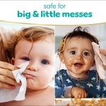 Pampers Sensitive Baby Wipes, Unscented, Fragrance Free, Clinically Proven, Water Based, Hypoallergenic, Multi-Use, Hand Wipes, 1008 Wipes Total (18X Flip-Top Packs) - Image 8