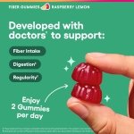 Physician's CHOICE Fiber Gummies for GLP-1 Support - No Sugar Added & Vegan - Raspberry Lemon - Natural Chicory Root Prebiotic Fiber Gummy - Digestive Health & Regularity for Women & Men - 60CT - Image 5