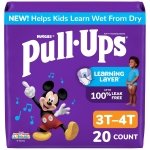 Pull-Ups Boys' Potty Training Pants, Size 3T-4T, 20 Count