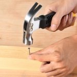 Mr. Pen- Claw Hammer, 8oz, Yellow, Magnetic, Small Claw Nail Hammer - Image 7