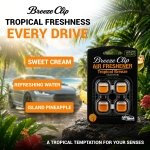 Car Air Freshener Vent Clip, 4 Pack Odor-Fighting Auto Fresheners for women - Image 6