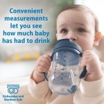 Dr. Brown's Milestones Baby's First Straw Cup, Blue, 1-Pack - Image 5