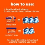 Tide PODS laundry detergent pacs, 3-in-1 Stain Remover, Odor Fighter, Color Protector, 112 Count, HE compatible, Spring Meadow Scent - Image 9