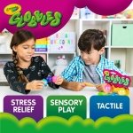 Crayola Globbles Fidget Toy (6ct), Sticky Stress Ball for Adults & Kids, Squishy Balls, Calming Sensory Gifts for Stress Relief - Image 5
