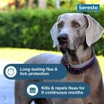 Seresto 8-Month Flea & Tick Collar for Large Dogs Over 18 lbs., 1ct - Image 6