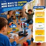 okk Robot Building Kit for Kids Ages 6-12, Remote Control STEM Coding Toy - Image 6