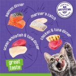 Purina Friskies Pate Wet Cat Food Variety, Seafood & Chicken, (40) 5.5 oz - Image 4