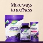 Nature's Way Sambucus Elderberry Gummies for Immune Support* Ages 4+, 60 ct - Image 8