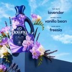 Downy Ultra Soft Fabric Softener Liquid, Calm, Lavender and Vanilla Bean, 56 fl oz, 83 Loads - Image 3