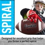 Franklin Sports 1000 Junior Youth Football - Brown + White - Image 5